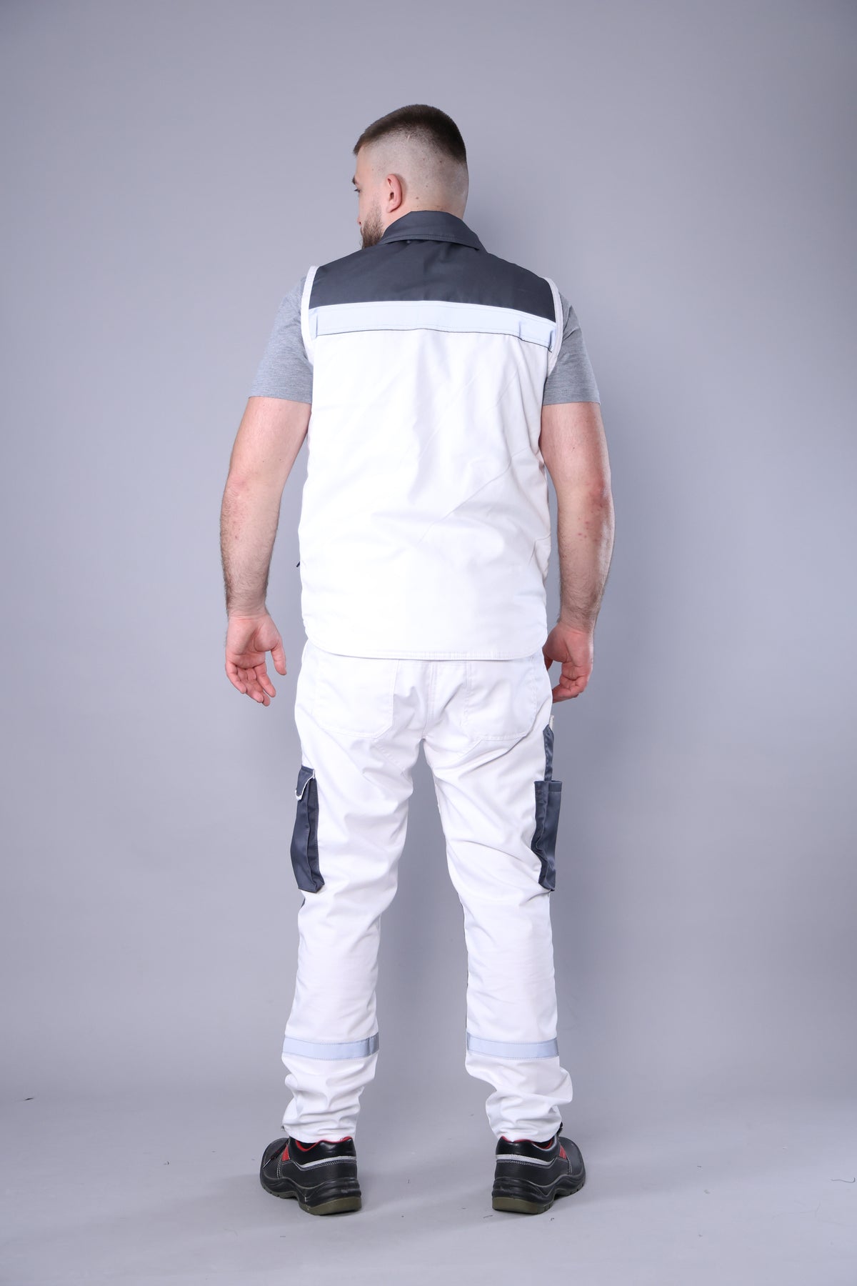 Pantalone + Prsluk Belo Odelo