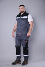 Pantalone + Prsluk Sivo Odelo