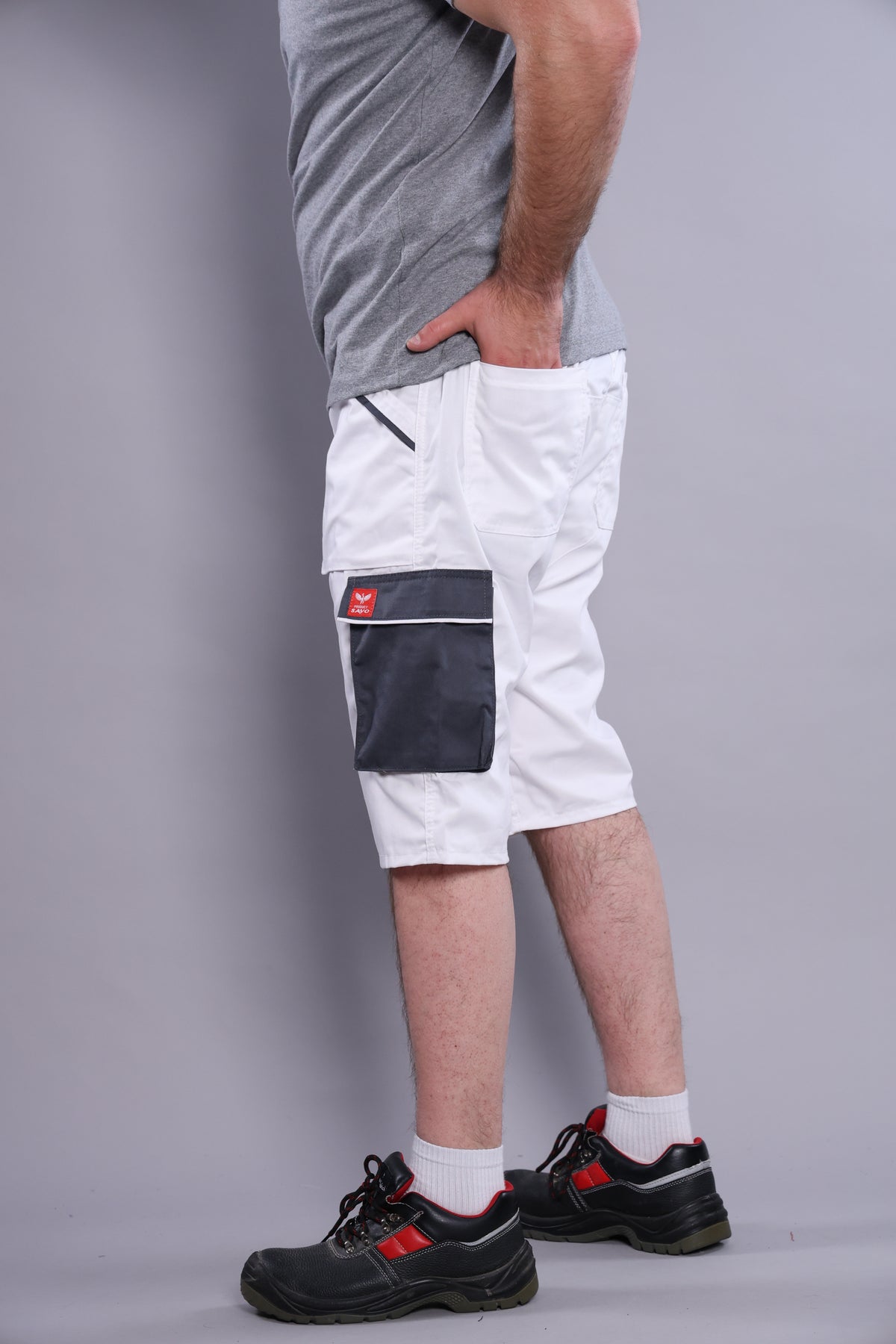 Beli Radni Šorc