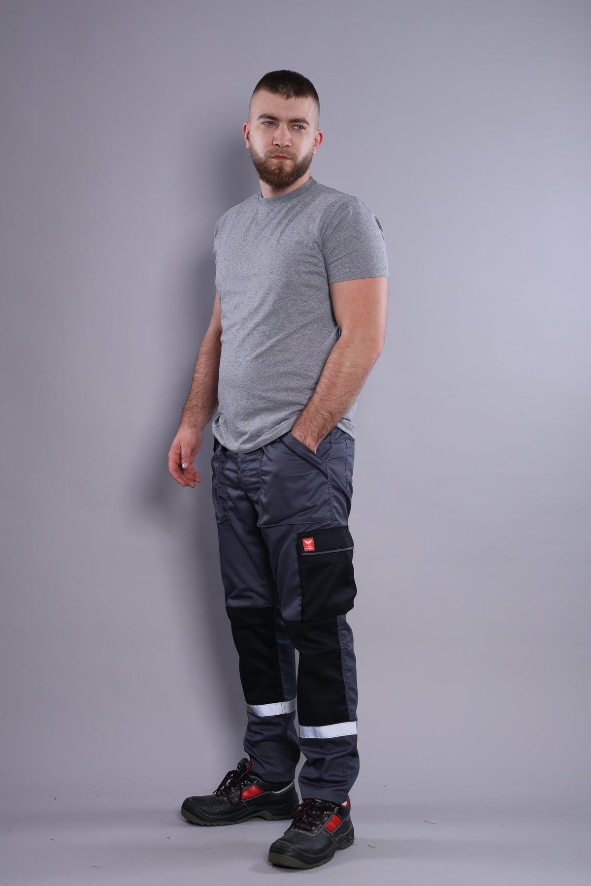 Sive Radne Pantalone