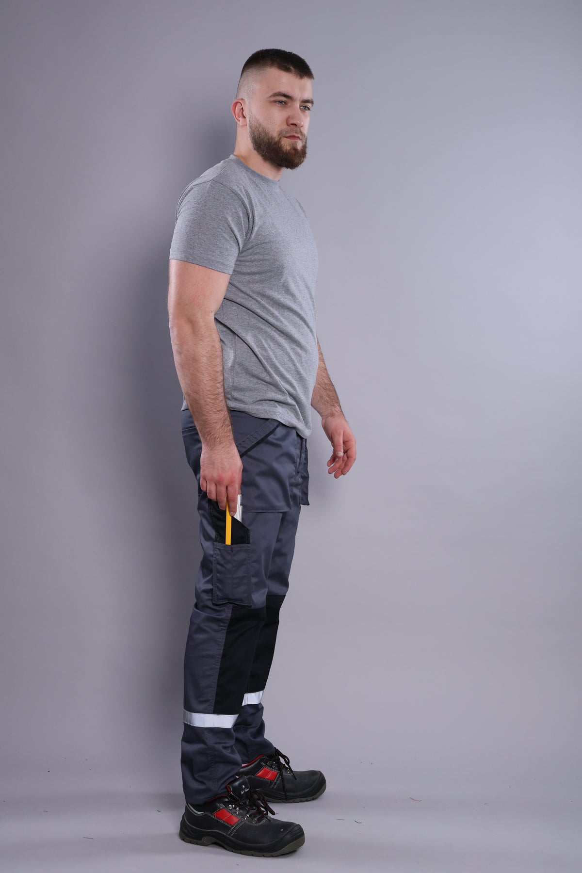 Sive Radne Pantalone