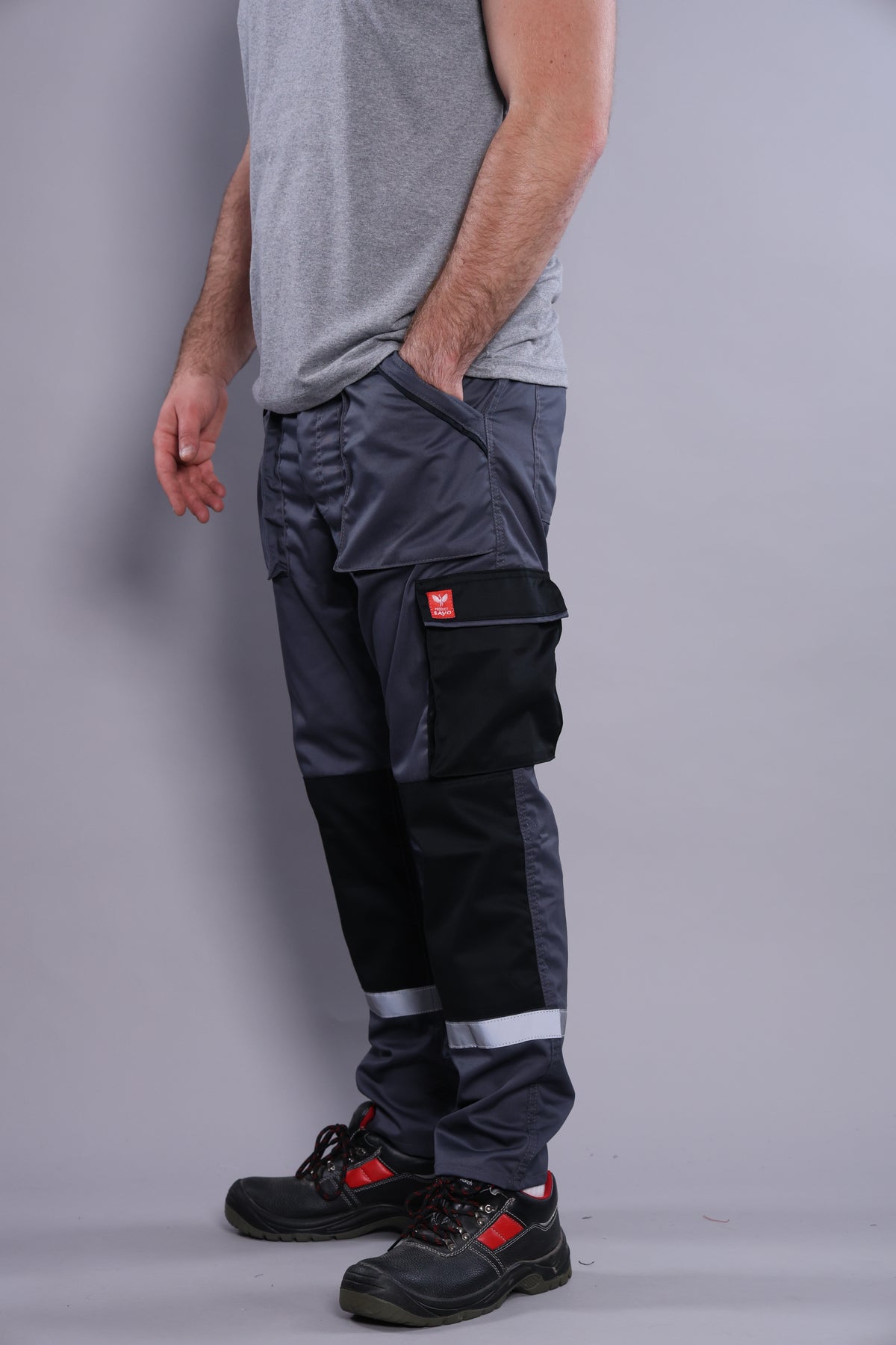 Sive Radne Pantalone