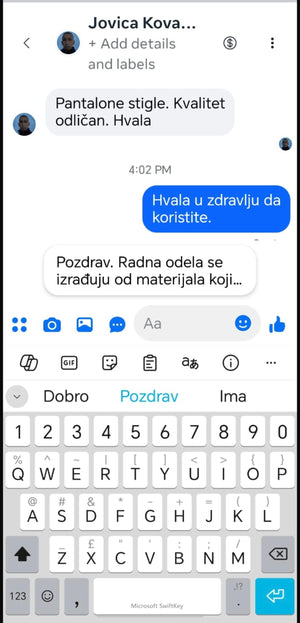 Poruka zadovoljnog kupca